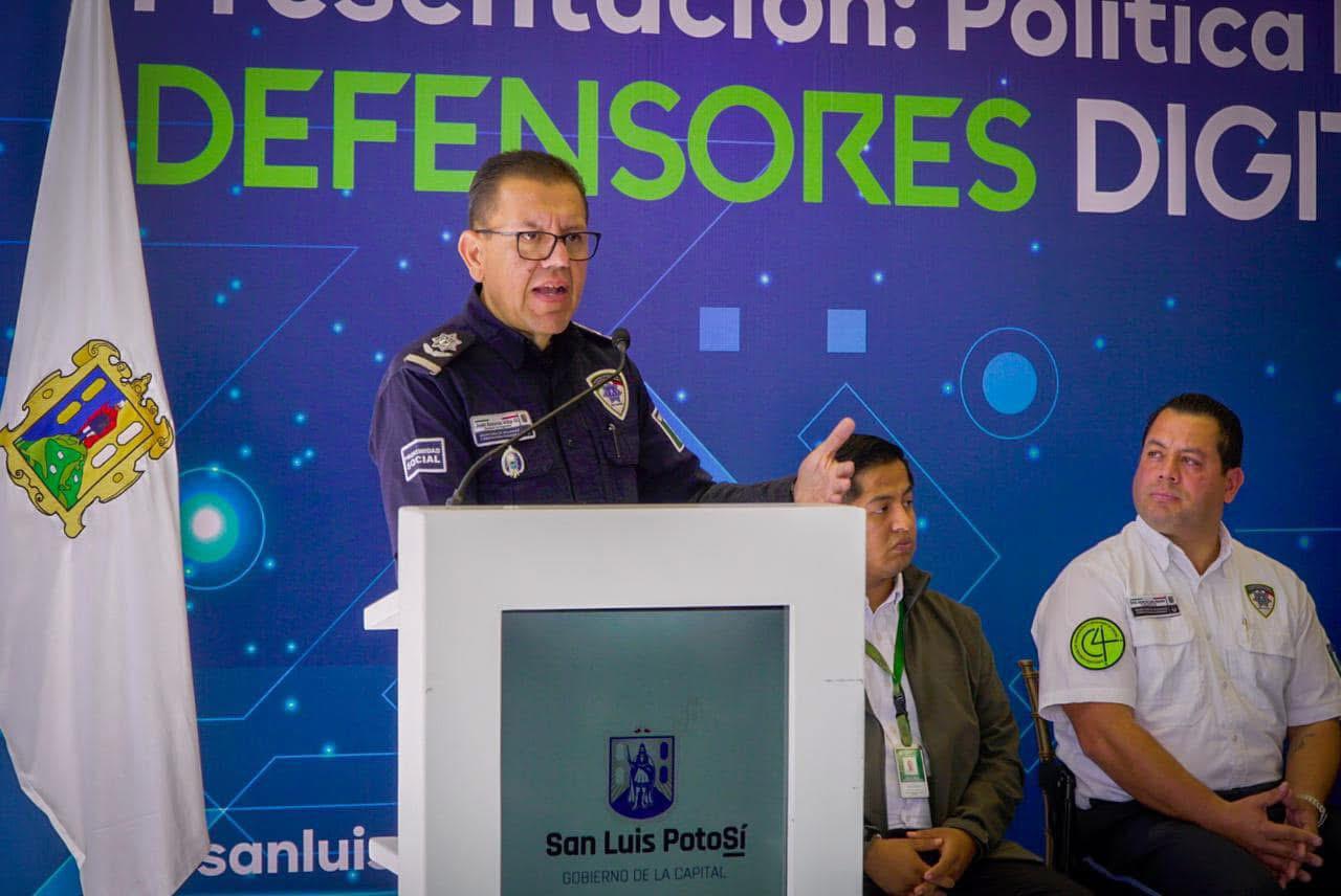 Defensores Digitales” estrategia de ciberseguridad.