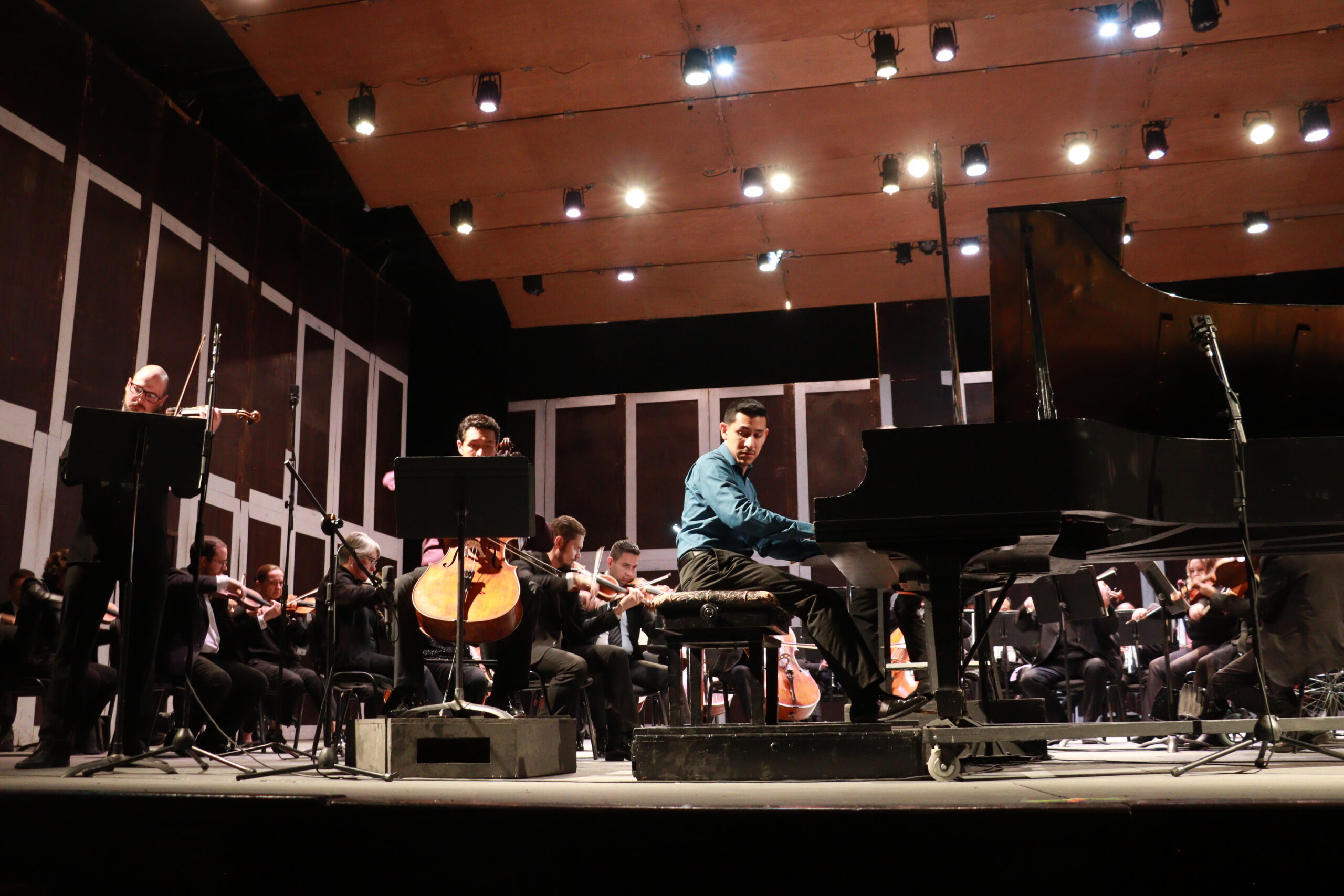 Con un majestuoso concierto inicia el 2025, la Orquesta Sinfónica.
