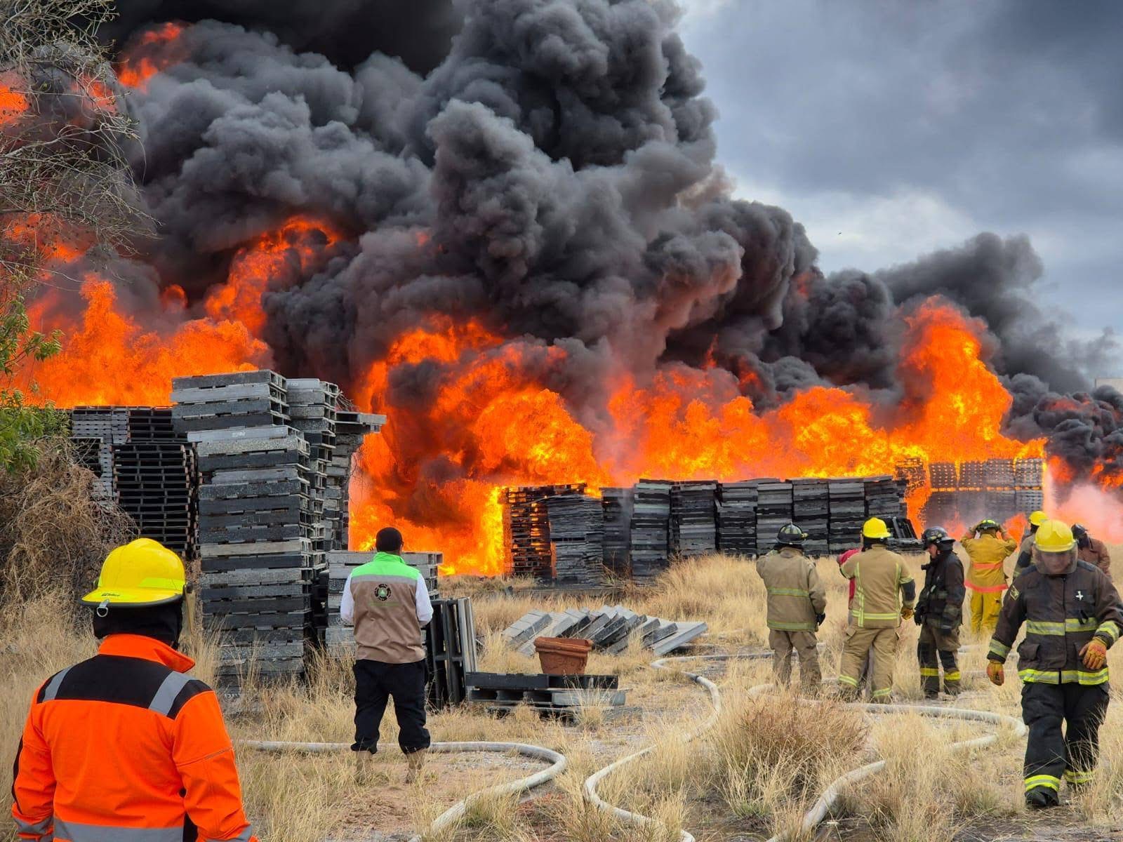 FGE abre carpeta de investigación por incendio en SGS.