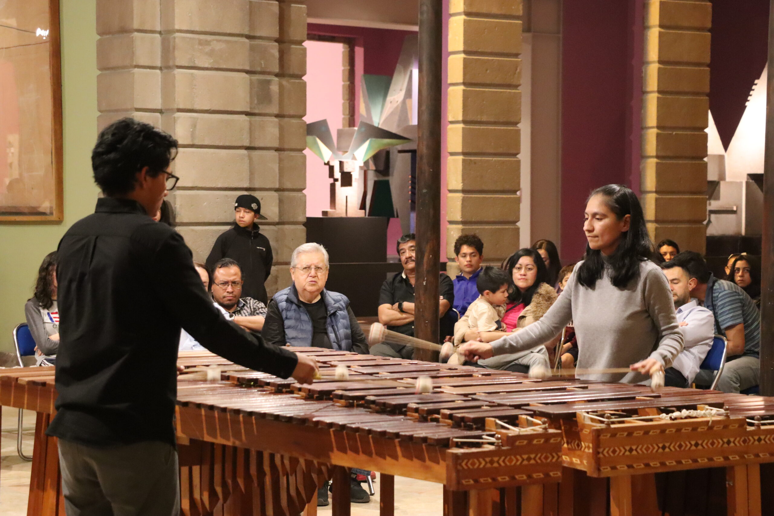 Con gran éxito se presentó el concierto “Marimba perpetua”