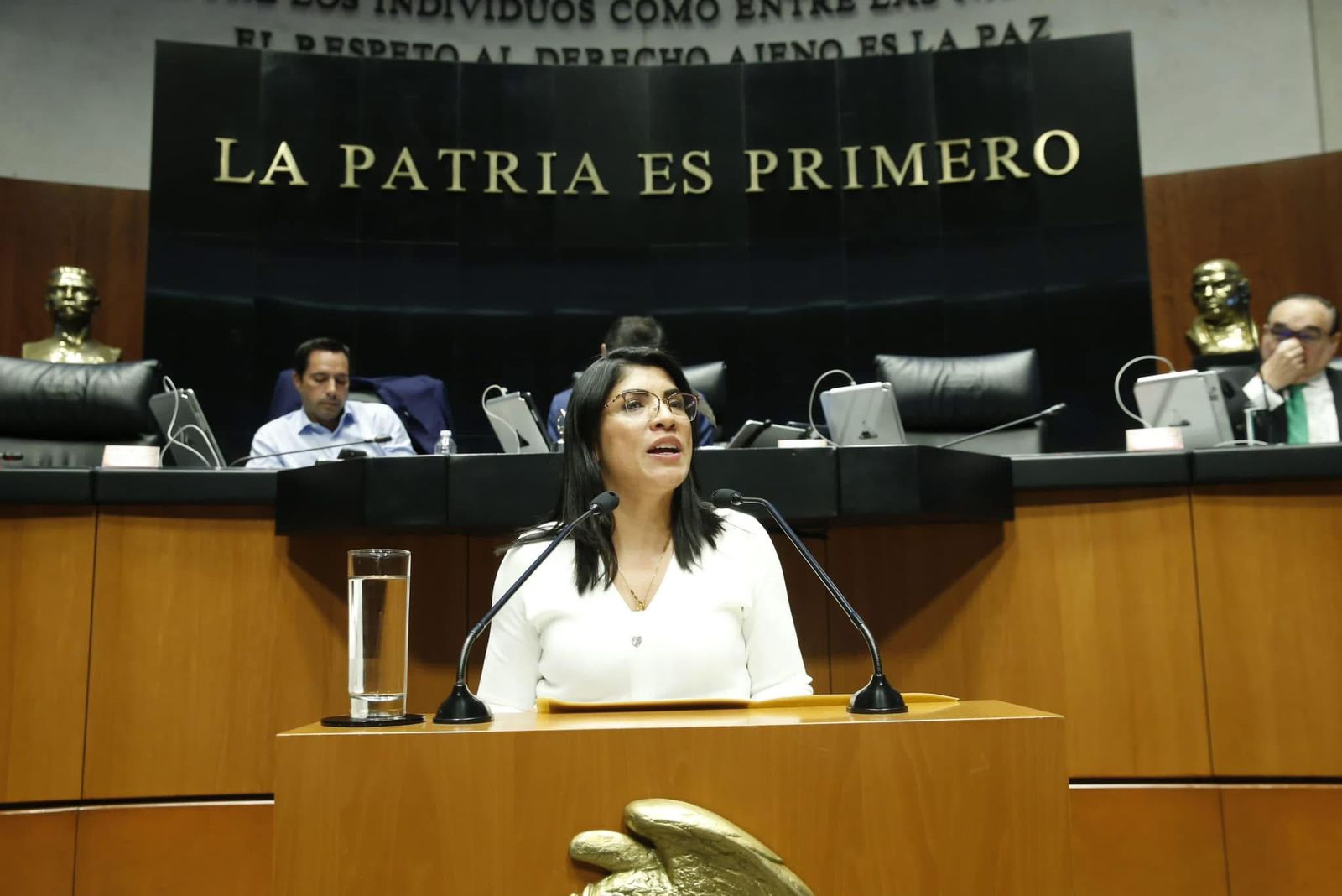 Senadora Verónica Rodríguez exige al IMSS de San Luis Potosí garantizar tratamientos a pacientes renales.