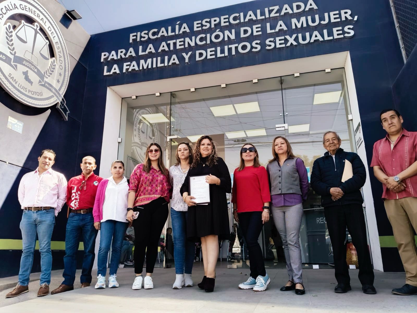 ONMPRI de San Luis Potosí exige alto a la violencia contra de las mujeres.