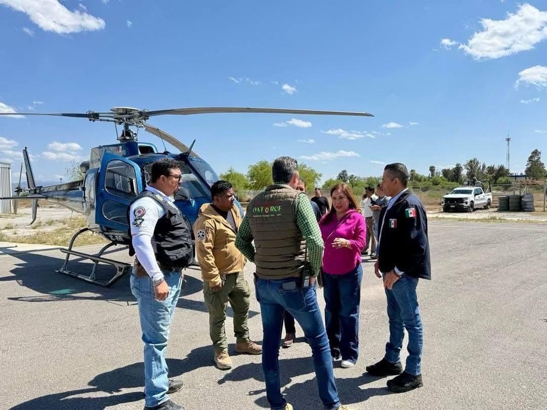 Avanza combate al incendio en Real de Catorce ,80% controlado gracias a esfuerzos coordinados :Javier Sandoval ,alcalde de Real de Catorce.
