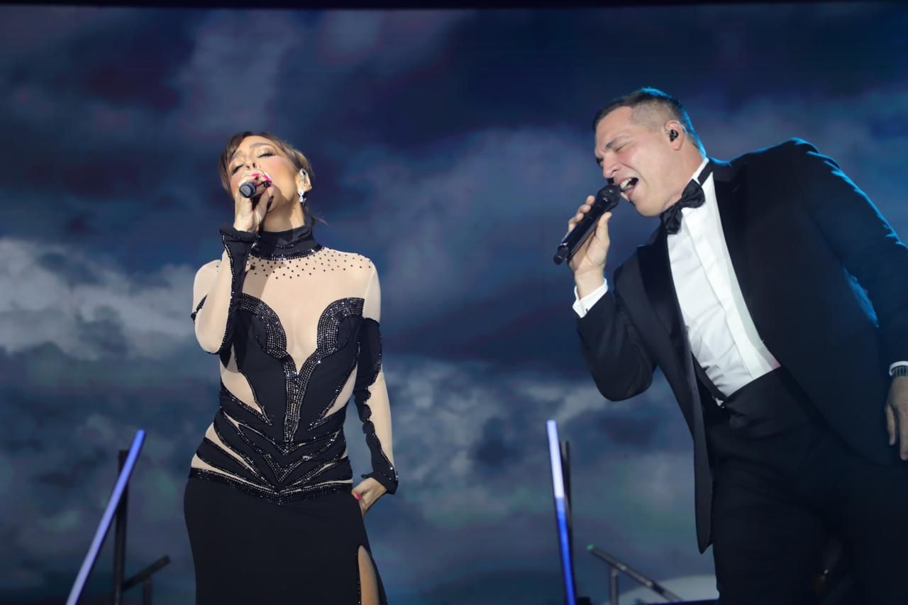 Espectacular cierre del Festival San Luis en Primavera, con Filippa Giordano y Daniel Boaventura.